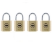 Picture of Yale Classic Series Outdoor Solid Brass Padlock 25mm with Multi-pack - Y110/25/115/4