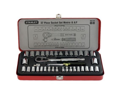 Picture of Stanley Socket Set 37PCS. ST89-518