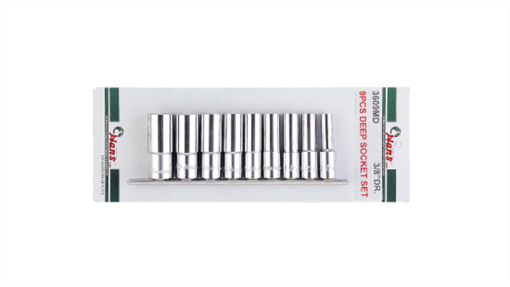 Picture of Hans 3/8" DR. 9 Pcs. Deep Socket Wrench Set