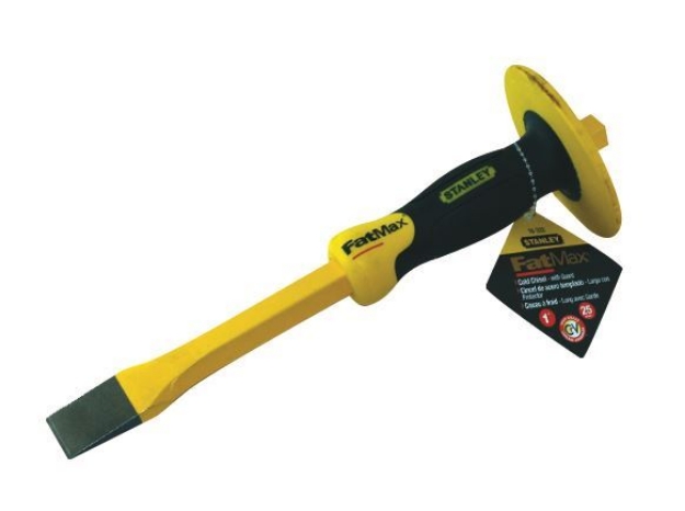 Picture of Stanley Concrete Chisel With Bi-Material Hand Guard-ST16332