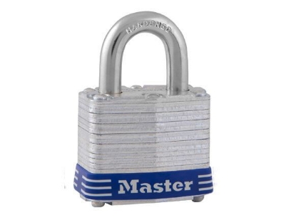 Picture of Master Lock 40MM 19MM Shackle  Laminated Steel Padlock,  MSP3D