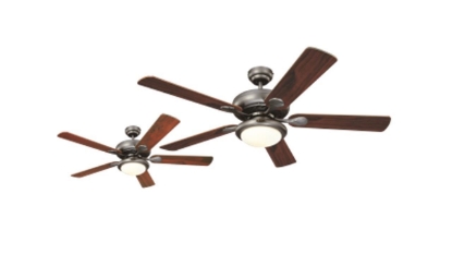 Picture of Westinghouse Ceiling fan Euro Swirl, 5-blade 52" Brushed Nickel