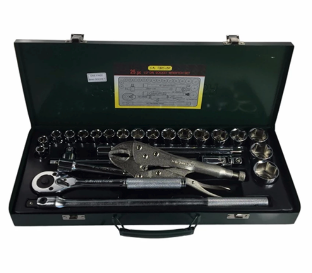 Picture of S-Ks Tools USA Socket Wrench Set (Chrome), A-25