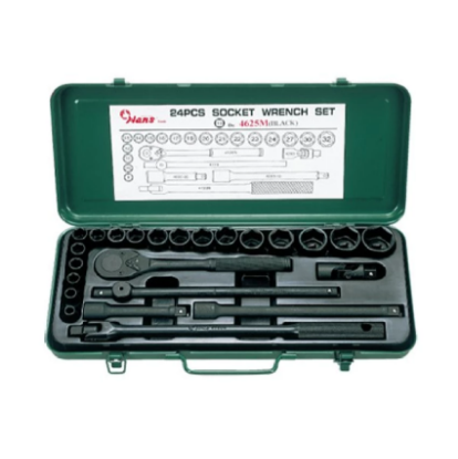 Picture of Hans 1/2" Drive 25Pcs. Impact Socket Wrench Set, #4625