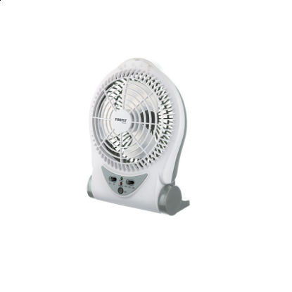 6” 2-Speed Tilting Fan with 4 LED Night Light &USB Mobile Phone Charger
