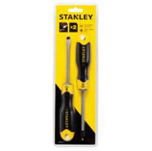 Picture of STANLEY SCREWDRIVER  CUSION GRIP 2 PCS SET -STSTMT66670