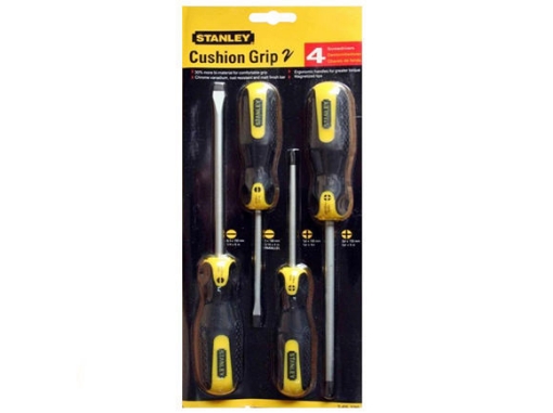 Picture of STANLEY SCREWDRIVER  CUSION GRIP 4 PCS SET -STSTMT66671