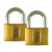 Picture of Brass Padlocks Key Alike 2 Pieces, Multi-Pack V140.50KA2