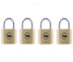 Picture of Yale Classic Series Outdoor Solid Brass Padlock 25mm with Multi-pack - Y110/25/115/4