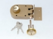 Picture of Yale Deadlock Double Cylinder Gold Lacquer