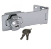 Picture of Yale V00954 US5, V00954 US26, Door Hasp and Staple with Lock, V00954_US5