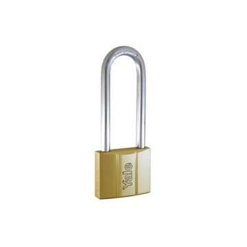 Picture of Yale V140.40 LS60 KA2, Long Shackle Brass Padlocks 140 Series Key Alike 2, V14040LS60