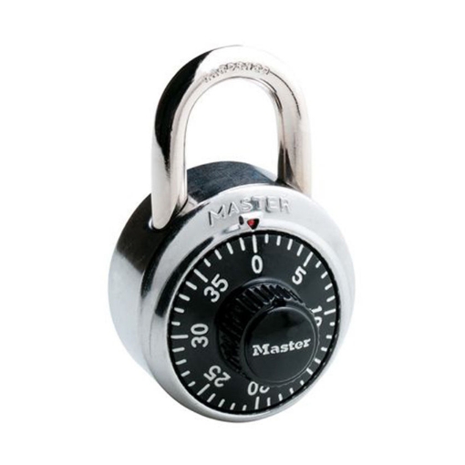Picture of MASTER LOCK COMBINATION PADLOCK 48MM x 19MM HARD STEEL SHACKLE