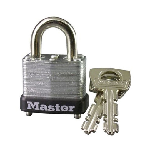 Picture of MASTER LOCK LAMINATED STEEL PADLOCK 25MM x 11MM SHACKLE