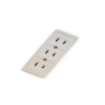 Picture of Firefly 3 Gang 2-Pin Convinience Outlet FEDOU203