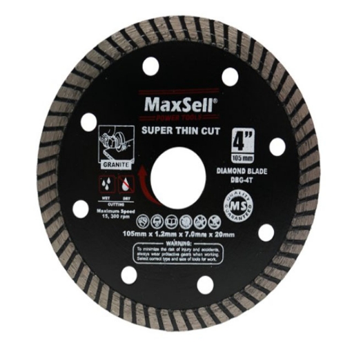 Picture of MaxSell Super Thin (Diamond Blades) for Wet and Dry Cutting, DBG-4T-5T-7T