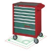 7 Drawer Tool Carriage