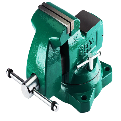 SATA Bench Vise with Swivel Base