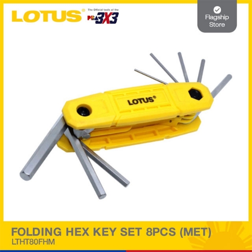 Picture of LOTUS 8pc Folding Hex Set (MET) LTHT80FHM