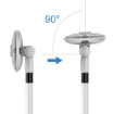 Firefly Home Stand Fan with Multi-Angle Oscillation