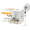 Firefly Home Stand Fan with Multi-Angle Oscillation