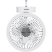 Picture of FIREFLY Rechargeable Mini Desk Fan with Ring Lamp - FEL664