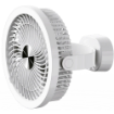 Picture of FIREFLY Rechargeable Mini Desk Fan with Ring Lamp - FEL664