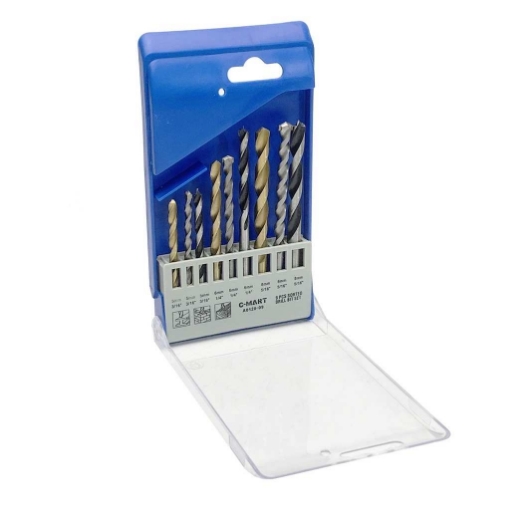 Picture of C-MART 9PCS SORTED DRILL BIT SET - A0120-09