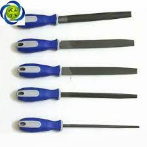 Picture of C-MART 5-PCS HIGH CARBON STEEL FILE SET - E0013