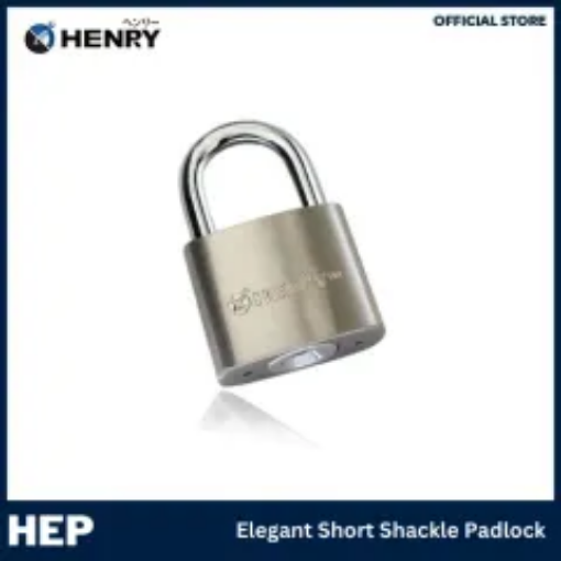 Picture of HENRY ELEGANT SHORT SHACKLE PADLOCK -HEP-40