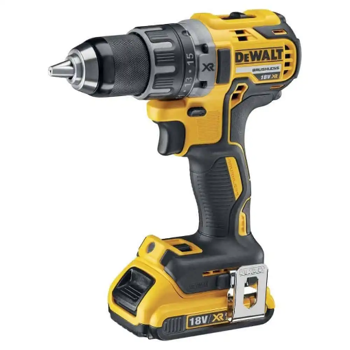 Picture of DEWALT  18V BRUSHLESS LI-ON HAMMER DRILL DRIVER 2 4.0AH BATTERIES-DEDCD796M2