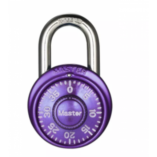 Picture of PADLOCK DIAL COMBI 48MM 19MM SKL PURPLE-MSP1530DCMPUR