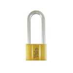 Picture of PADLOCK SOLID BRASS 50MM 91MM SHACKLE