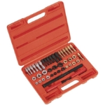 Picture of Licota 42 Piece Rethreader Kit File Tap and Die Set UNF UNC & Metric with Blow Case,  ATH-7024