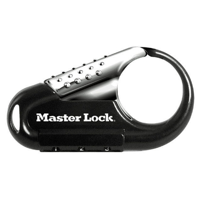 Picture of Master Lock Backpack Lock Combination 84mm 30mm Shackle Black, MSP1547DCM