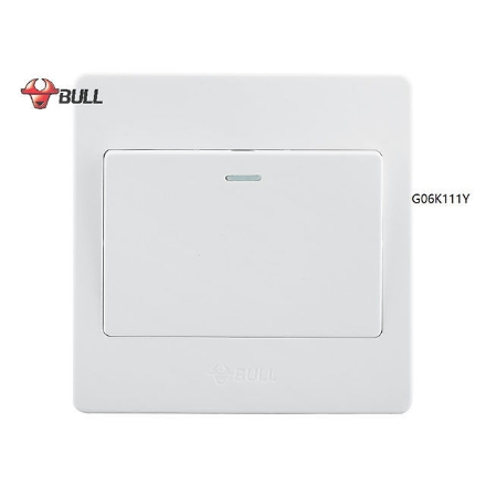 Picture of Bull 1 Gang 1 Way Switch Set (White), G06K111Y
