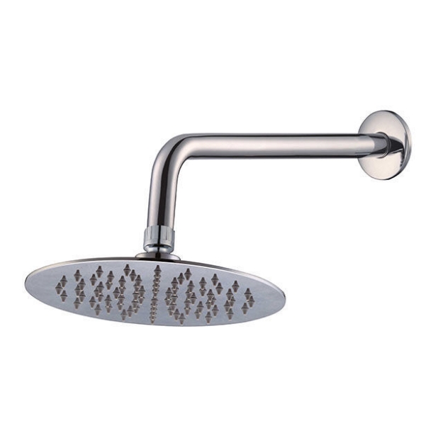 Picture of Eurostream Shower Head Round In-Wall 8 Chrome, DZSA2