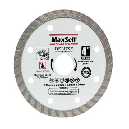 Picture of MaxSell Deluxe Cutting Blade (Diamond Blades) for Dry Cutting, DBD-4-5-7-14
