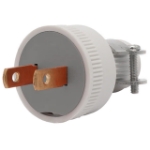 Picture of ROYU PVC Plug with Clamp - REDPL203/B