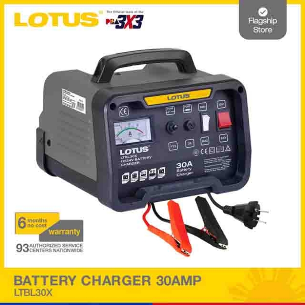 Picture of LOTUS 30AMP Battery Charger LTBL30X