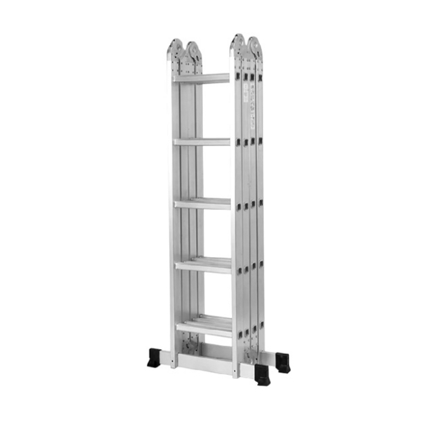Picture of ALUMINUM MULTIPURPOSE LADDER 4 FOLDS 5 STEP-HOMAY405