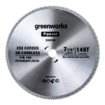 140T SAW BLADE FOR WOOD FOR MTCS1400 CIRCULAR SAW-ARGMTCS1400SB140T
