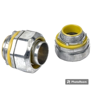 Show details for Liquid tight Connector Straight Picture of Liquid tight Connector Straight