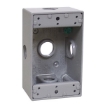 Picture of Rectangular Weatherproof Outlet Boxes - Aluminum Die Cast