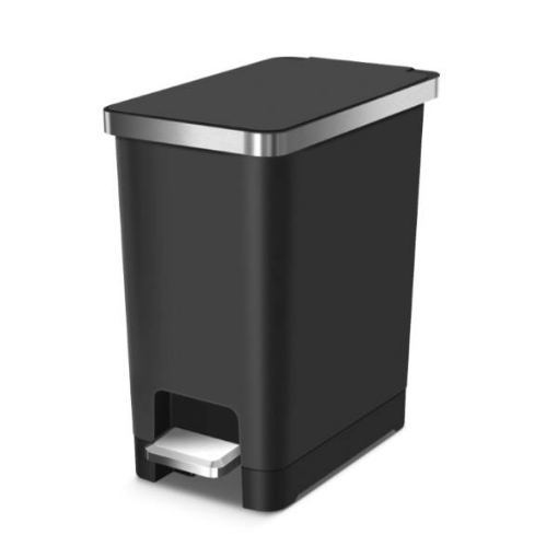 Picture of HANA PLASTIC STEP BIN 35L BLACK - EKEK638835LBL