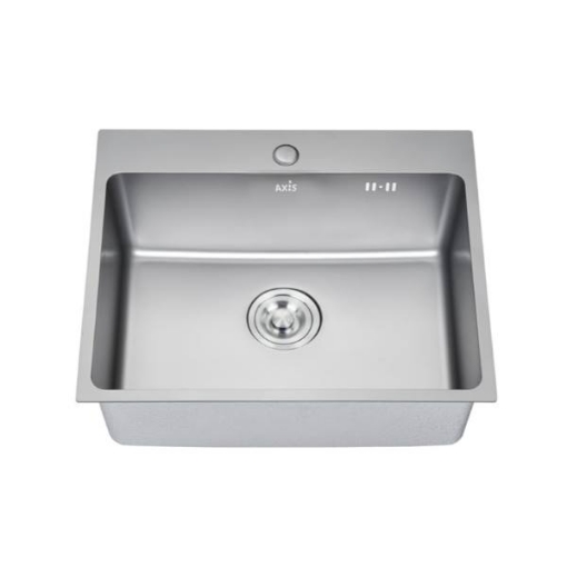Picture of SINGLE BOWL NANO KIT SINK W/ DRAINER-AXS1554620SNC
