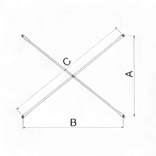 Picture of SCAFFOLDING CROSE BRACE 2198MM