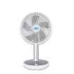 Picture of ACO RECHARGEABLE RETRACTABLE MINI TABLE FAN WITH LED LIGHT 2000mAh WHITE