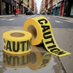 Picture of KL & LING WARNING/CAUTION TAPE 3" X 300M YELLOW/BLACK